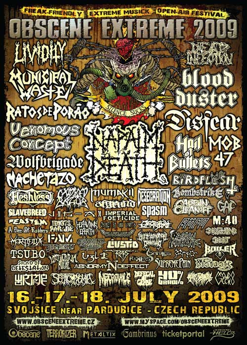 obscene extreme fest poster
